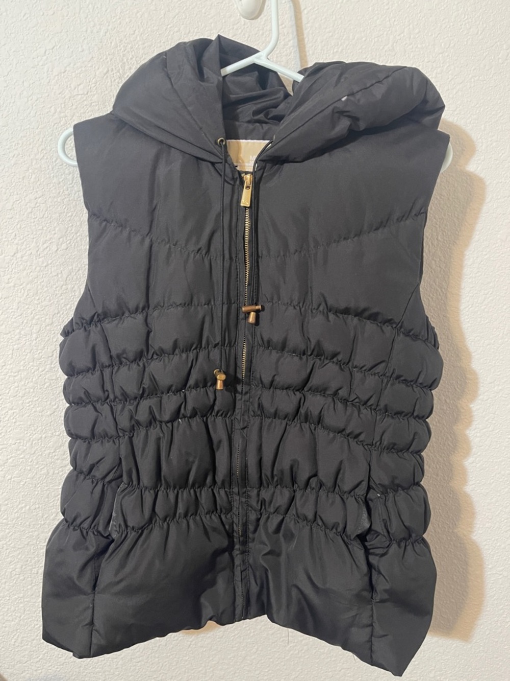 Michael Kors Black Puffer Vest